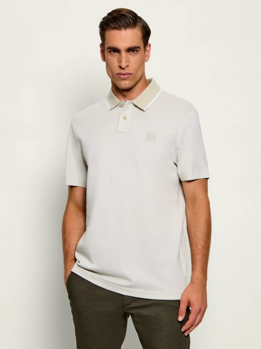 Zdjęcie produktu BOSS ORANGE Polo Passerford | Regular Fit beżowy