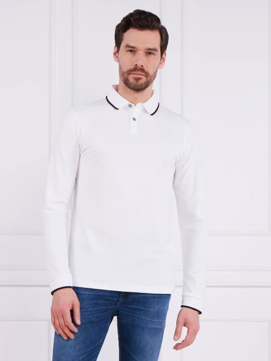 Zdjęcie produktu BOSS ORANGE Polo Passertiplong | Regular Fit biały
