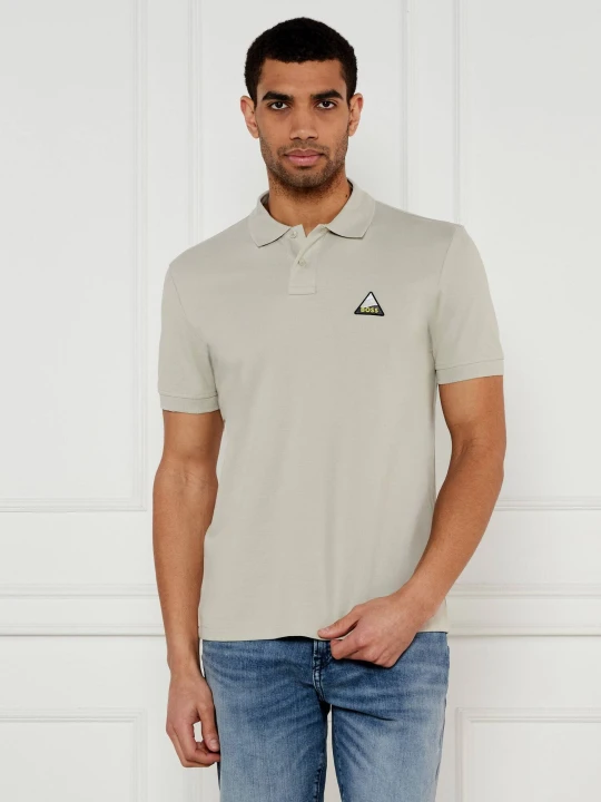 Zdjęcie produktu BOSS ORANGE Polo Pe_fishpatch | Regular Fit beżowy