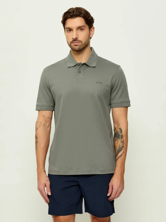 Zdjęcie produktu BOSS ORANGE Polo Pe_Interlock | Regular Fit szary