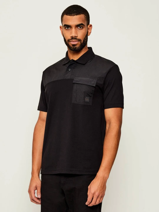 Zdjęcie produktu BOSS ORANGE Polo Pe_Panel | Regular Fit czarny