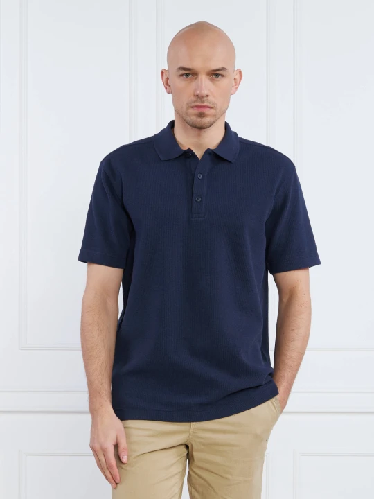 Zdjęcie produktu BOSS ORANGE Polo Petempesto | Regular Fit granatowy