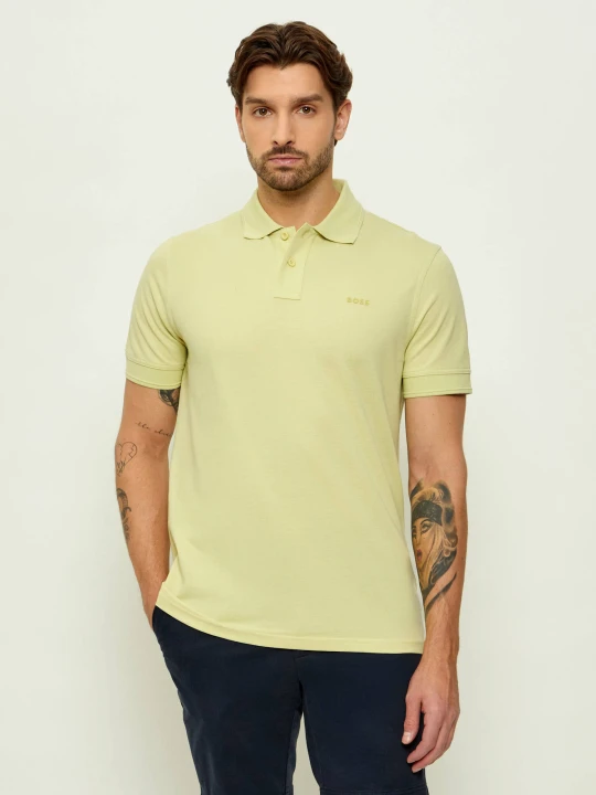 Zdjęcie produktu BOSS ORANGE Polo Prime | Regular Fit limonkowy