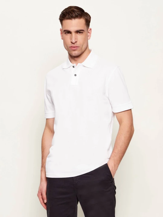 Zdjęcie produktu BOSS ORANGE Polo Prime | Regular Fit biały