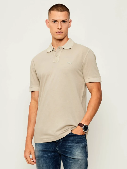 Zdjęcie produktu BOSS ORANGE Polo Prime | Regular Fit beżowy