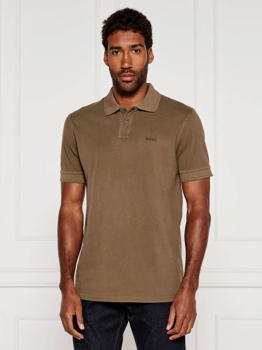 Zdjęcie produktu BOSS ORANGE Polo Prime | Regular Fit khaki