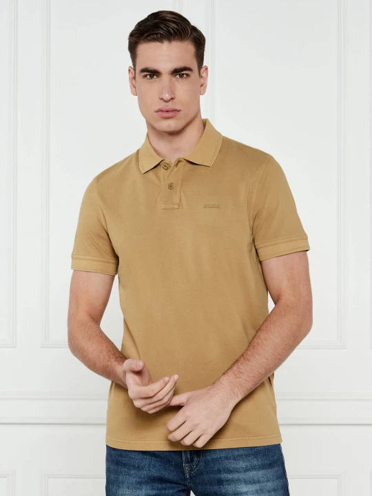 Zdjęcie produktu BOSS ORANGE Polo Prime | Regular Fit beżowy