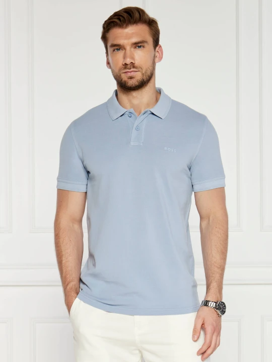 Zdjęcie produktu BOSS ORANGE Polo Prime | Regular Fit błękitny