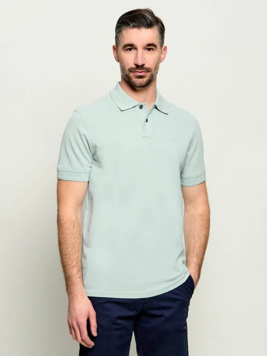 Zdjęcie produktu BOSS ORANGE Polo Prime | Regular Fit | pique miętowy