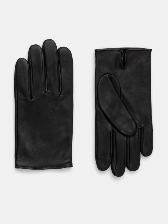 Zdjęcie produktu BOSS Orange rękawiczki skórzane Glove czarny