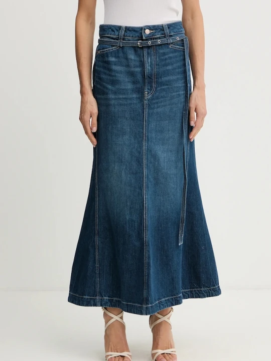 Zdjęcie produktu BOSS Orange spódnica C_ PEPLUM SKIRT HR niebieski