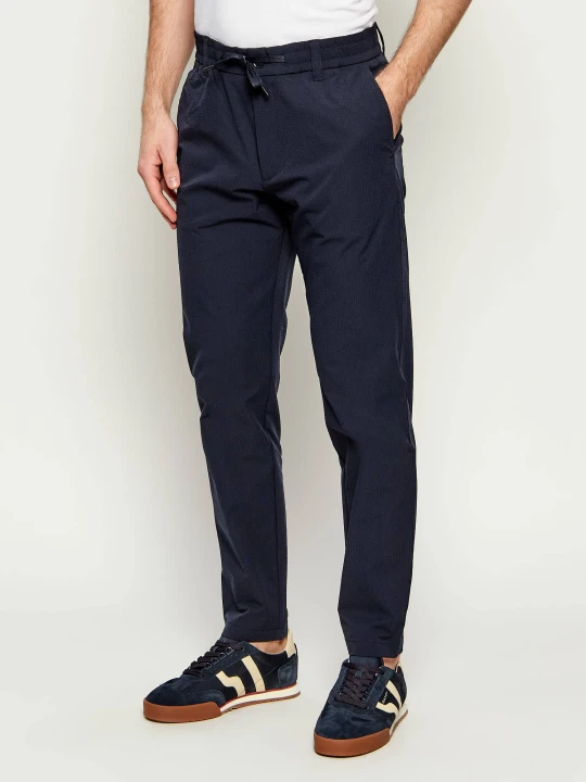 Zdjęcie produktu BOSS ORANGE Spodnie chino Chino-Tapered-DS-10 | Tapered fit granatowy