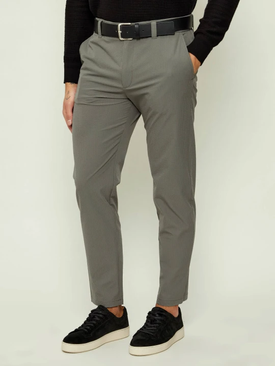 Zdjęcie produktu BOSS ORANGE Spodnie chino Chino-Tapered-DS-10 | Tapered fit szary