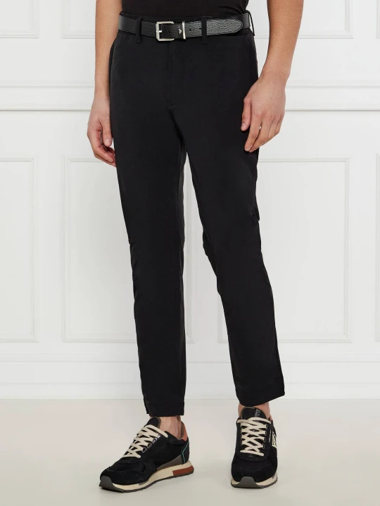 Zdjęcie produktu BOSS ORANGE Spodnie chino DS-4 | Tapered fit czarny