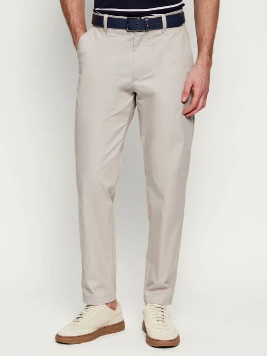 Zdjęcie produktu BOSS ORANGE Spodnie chino DS-9 | Tapered fit szary
