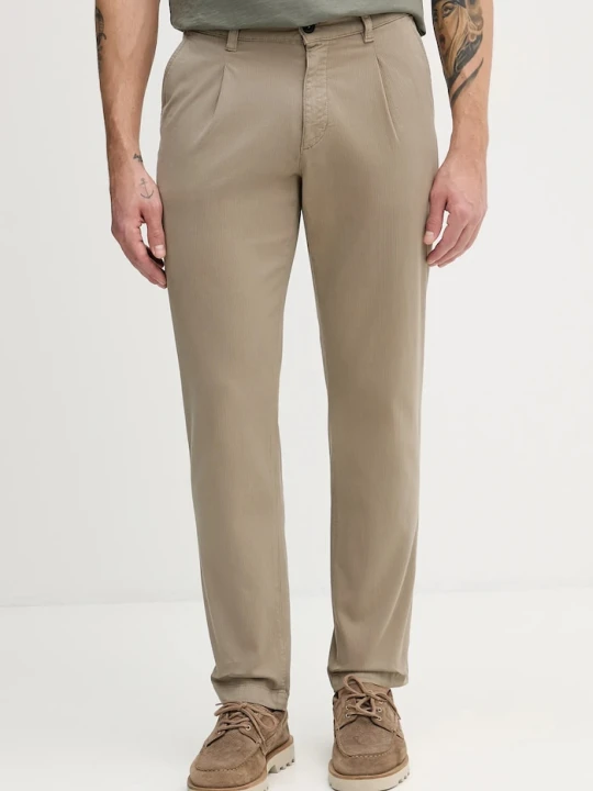 Zdjęcie produktu BOSS Orange spodnie Chino-Pleated-1 zielony