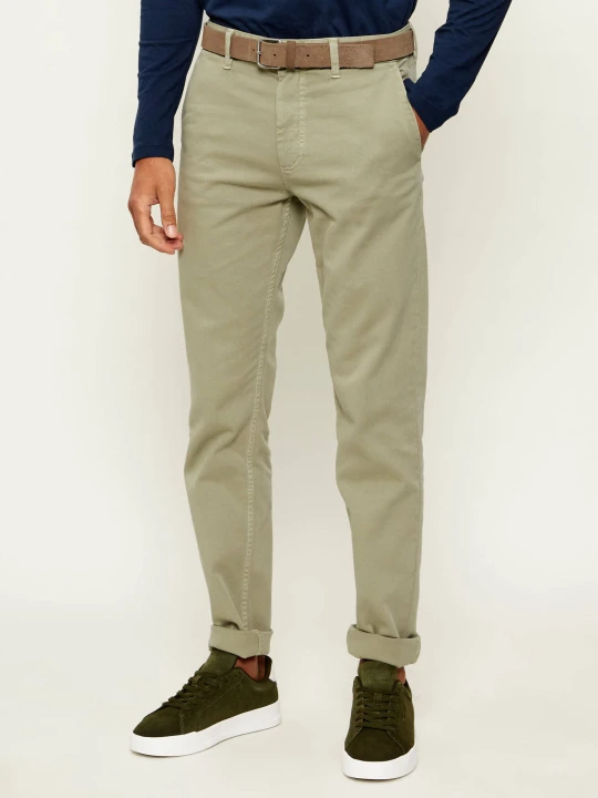 Zdjęcie produktu BOSS ORANGE Spodnie chino | Regular Fit zielony