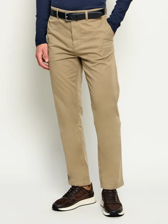 Zdjęcie produktu BOSS ORANGE Spodnie chino | Regular Fit beżowy