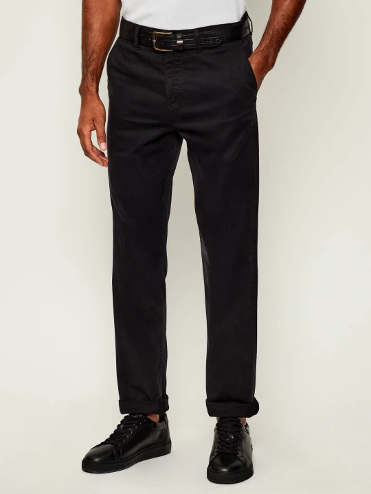 Zdjęcie produktu BOSS ORANGE Spodnie chino | Regular Fit czarny