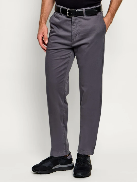 Zdjęcie produktu BOSS ORANGE Spodnie chino | Regular Fit szary