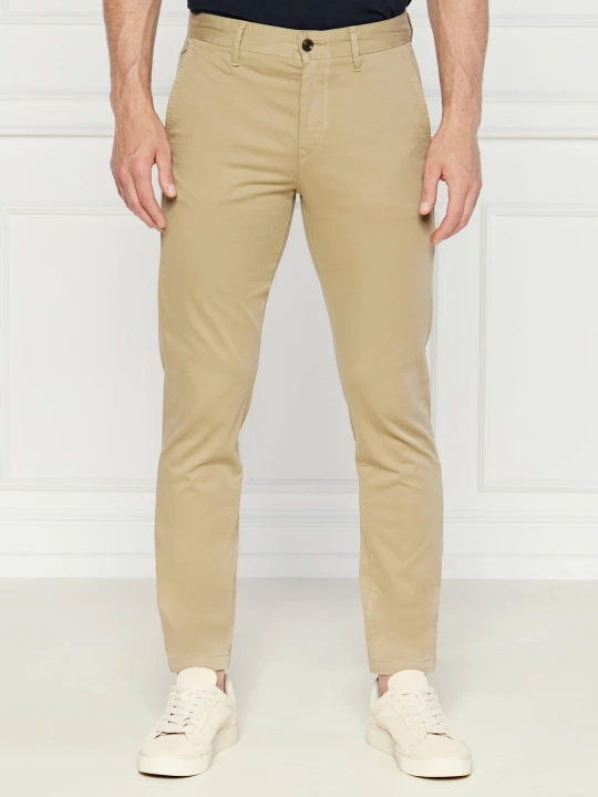 Zdjęcie produktu BOSS ORANGE Spodnie chino Schino-Taber | Tapered beżowy