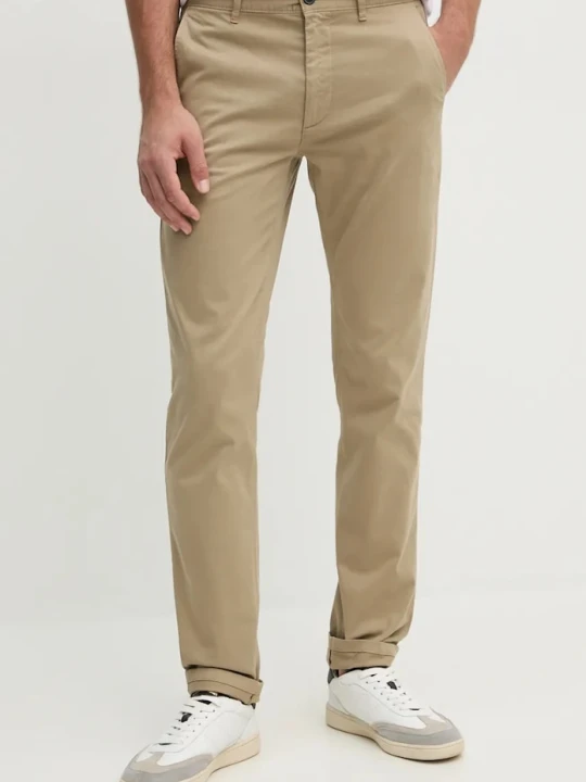 Zdjęcie produktu BOSS Orange spodnie Chino_slim beżowy