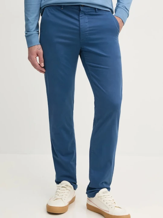 Zdjęcie produktu BOSS Orange spodnie Chino_slim granatowy
