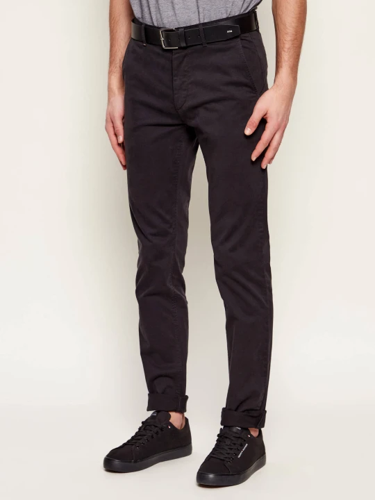 Zdjęcie produktu BOSS ORANGE Spodnie chino | Slim Fit czarny
