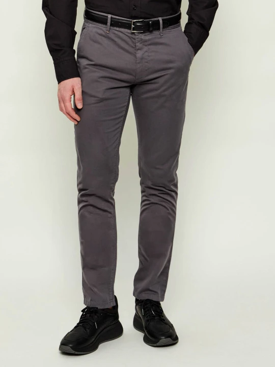 Zdjęcie produktu BOSS ORANGE Spodnie chino | Slim Fit szary