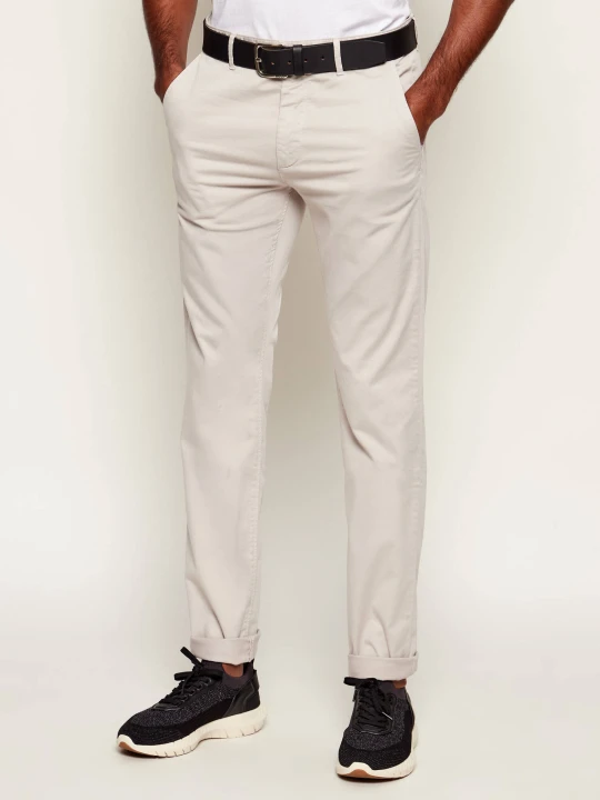 Zdjęcie produktu BOSS ORANGE Spodnie chino | Slim Fit beżowy