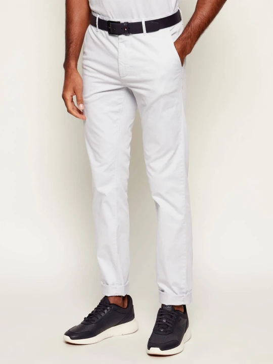 Zdjęcie produktu BOSS ORANGE Spodnie chino | Slim Fit popielaty