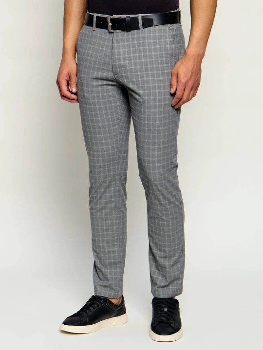 Zdjęcie produktu BOSS ORANGE Spodnie chino | Slim Fit szary
