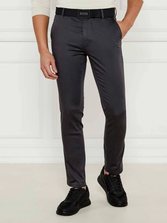Zdjęcie produktu BOSS ORANGE Spodnie chino | Slim Fit grafitowy