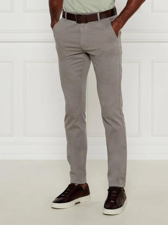 Zdjęcie produktu BOSS ORANGE Spodnie chino | Slim Fit szary