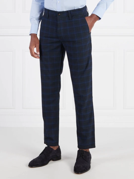 Zdjęcie produktu BOSS ORANGE Spodnie | Tapered granatowy