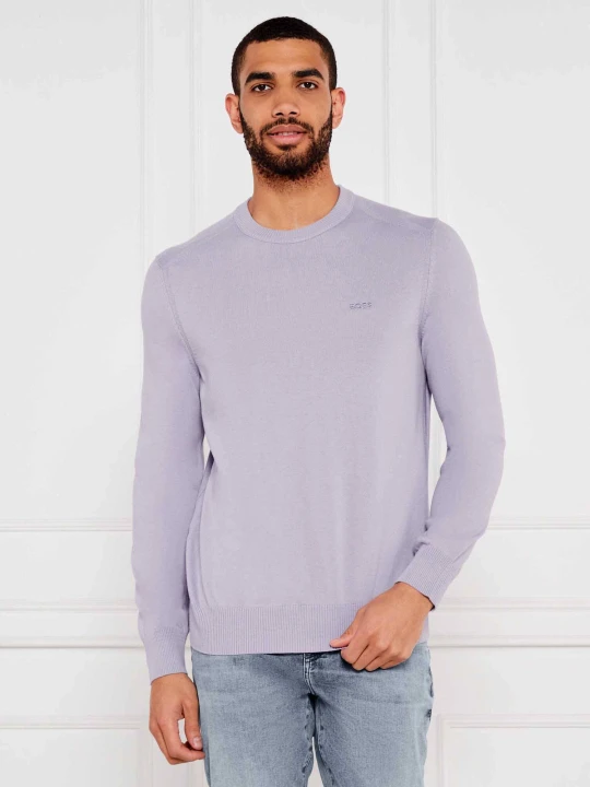 Zdjęcie produktu BOSS ORANGE Sweter Asac_C | Regular Fit lawendowy