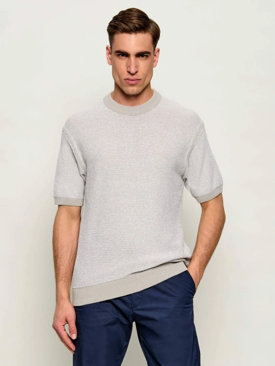 Zdjęcie produktu BOSS ORANGE Sweter Kantonio | Regular Fit szary