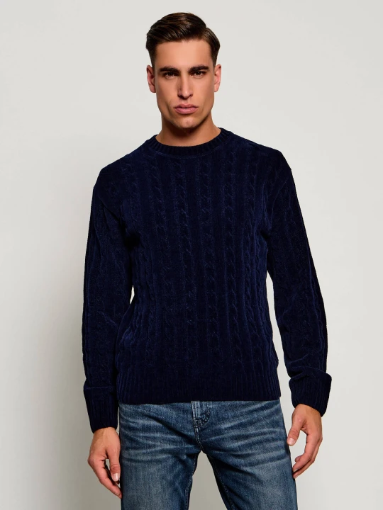 Zdjęcie produktu BOSS ORANGE Sweter Ketrecio | Loose fit granatowy