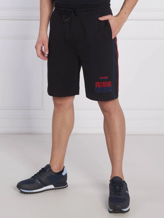 Zdjęcie produktu BOSS ORANGE Szorty BOSS X NBA Slam_2 | Regular Fit czarny