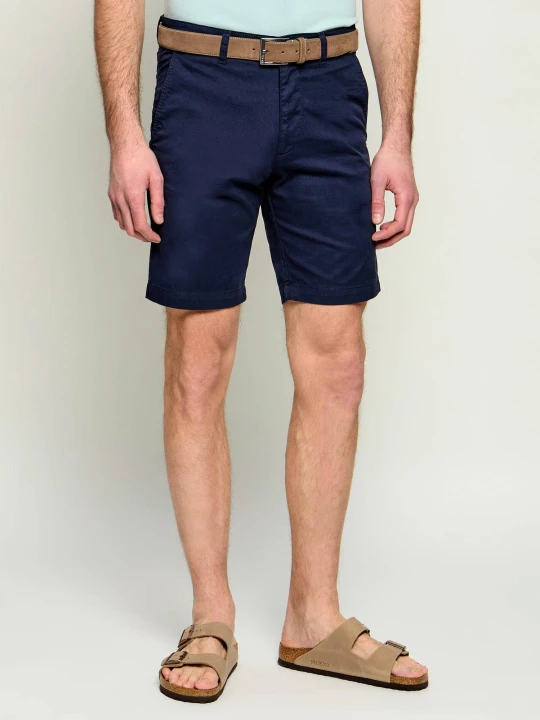Zdjęcie produktu BOSS ORANGE Szorty Chino_1 | Slim Fit granatowy