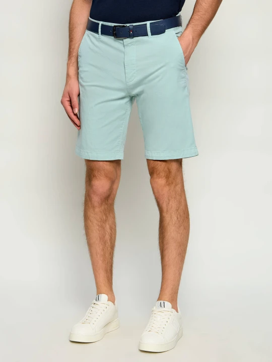 Zdjęcie produktu BOSS ORANGE Szorty chino | Slim Fit błękitny