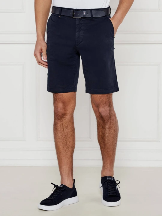 Zdjęcie produktu BOSS ORANGE Szorty chino | Slim Fit granatowy