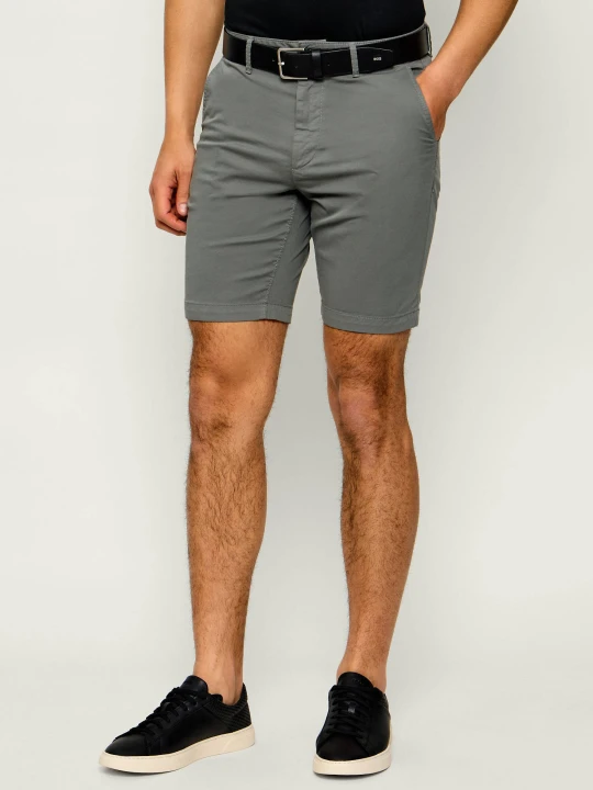Zdjęcie produktu BOSS ORANGE Szorty chino | Slim Fit | stretch zielony