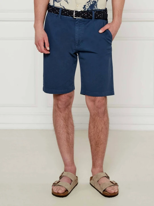 Zdjęcie produktu BOSS ORANGE Szorty chino | Tapered fit granatowy