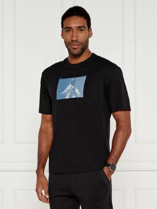 Zdjęcie produktu BOSS ORANGE T-shirt Astronaut | Relaxed fit czarny