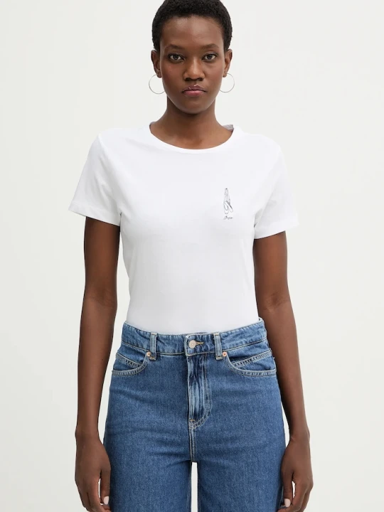 Zdjęcie produktu BOSS Orange t-shirt bawełniany C Elove 1 biały