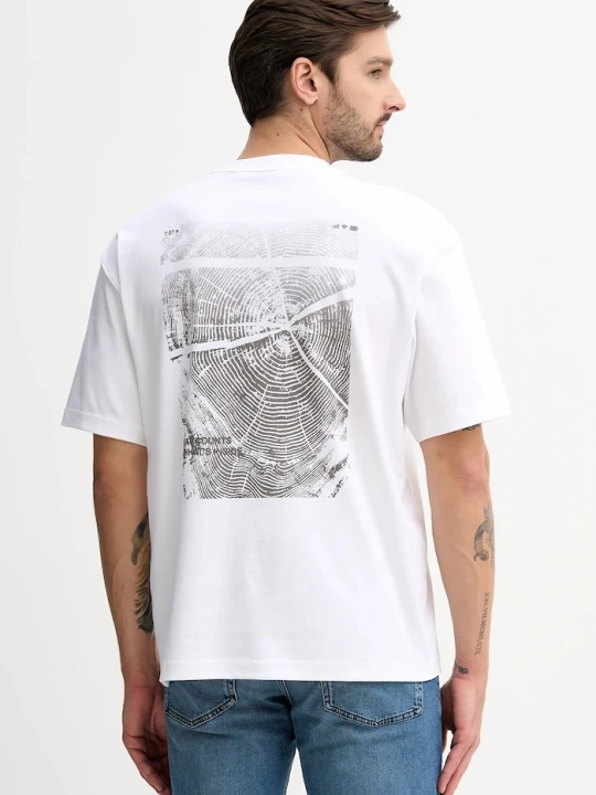 Zdjęcie produktu BOSS Orange t-shirt bawełniany Te_Citylights biały