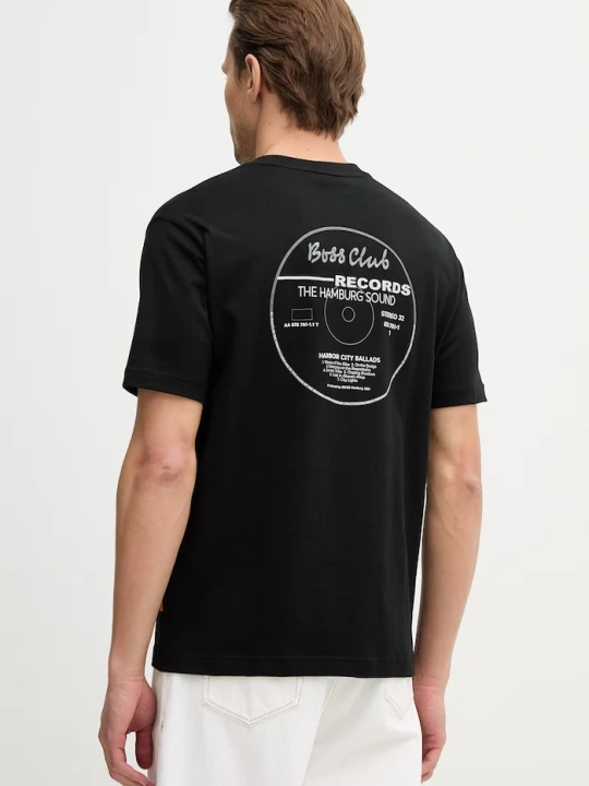 Zdjęcie produktu BOSS Orange t-shirt bawełniany Te_BossClub czarny