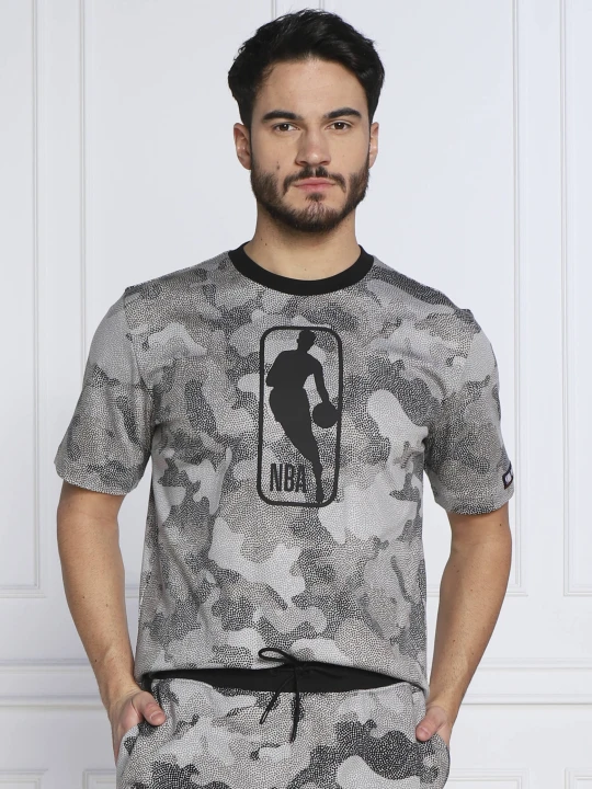 Zdjęcie produktu BOSS ORANGE T-shirt BOSS x NBA Camo | Regular Fit szary