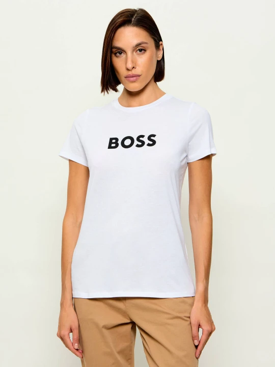 Zdjęcie produktu BOSS ORANGE T-shirt C_Elogo_5 | Regular Fit biały